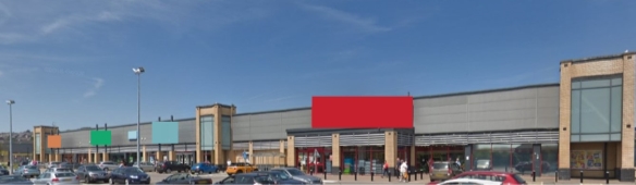 Example of Retail Park Frontage Design
